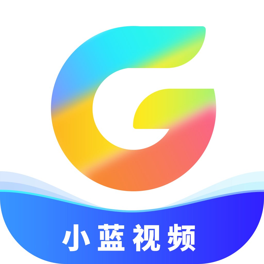 小蓝Blued官方网站彩虹渐变品牌Logo